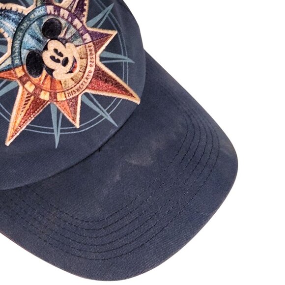 Disneyland Resort Blue Baseball Cape With Compass Embroidery - Picture 2 of 9